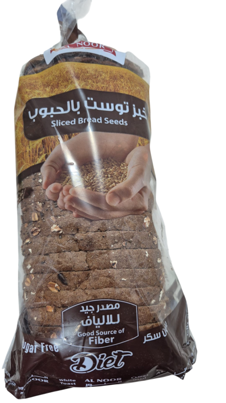 خبز توست بالحبوب